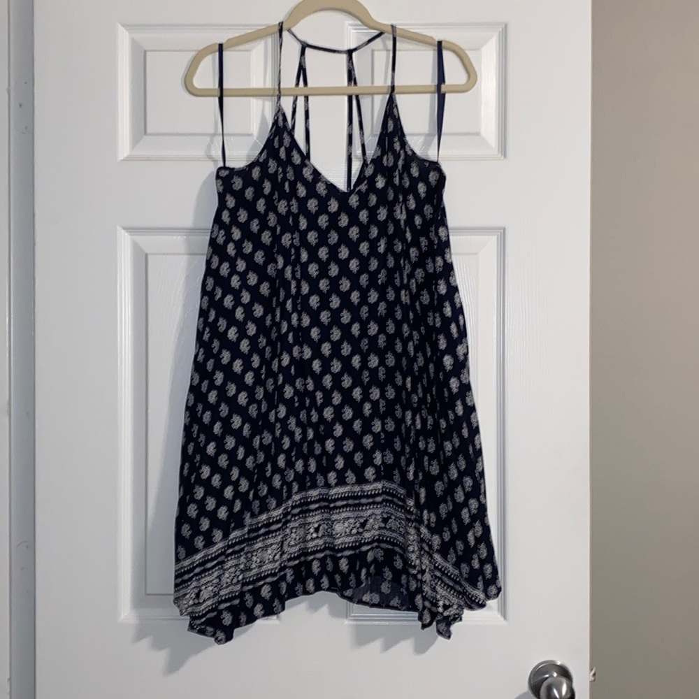 Navy Blue Summer Dress